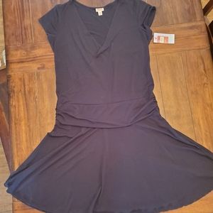 Mossimo black knit dress
